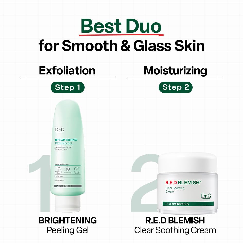 Dr.G R.E.D. Blemish Clear Soothing Face Cream, 2.36 Fl Oz